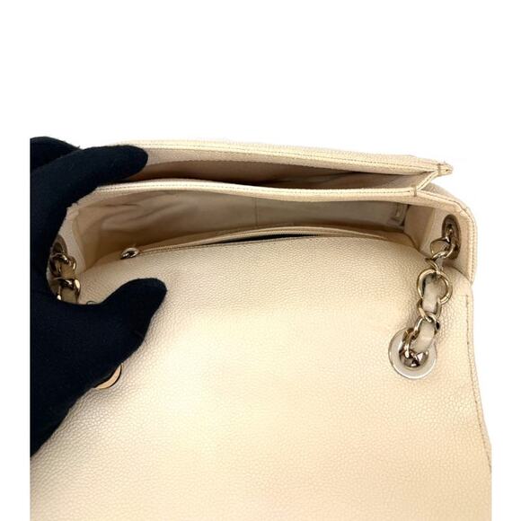 CHANEL Ivory Flap Seasonal Bag A-A15848 - Picture 7 of 11